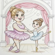 Kolorowanki i ilustracje bajkowe dla dzieci -20szt-plik PDF-do druku