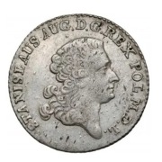 Złotówka (4grosze) 1767 FS Warszawa SAP  Super 