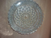 Popielniczka szklana. Średnica 14 cm. Stan bardzo dobry 