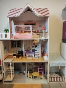 Domek dla lalek drewniany 120cm