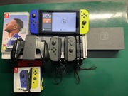 Nintendo Switch HAC-001 + FIFA 22 / pełny zestaw