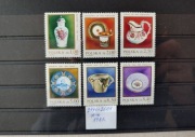 2596-2601** Polska ceramika szlachetna - 1981 r.