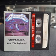 Metallica "Ride The Lightning" – kaseta magnetofonowa