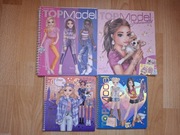Książeczki z naklejkami Top Model 