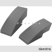 LEGO 50950 SKOS ZAOKRĄGLONY 3 x 1 ciemny szary / Dark Bluish Gray - 2 szt