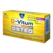 D-Vitum Forte Max OSTEO 60 tabletek do ssania