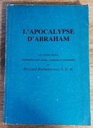 L' Apocalypse D' Abraham (Apokalipsa Abrahama) (unikat !)
