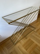 Konsola metal +szkło