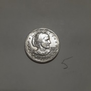 One dollar 1 dolar Susan B. Anthony P 1979 (5)