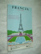 FRANCJA - CZĘŚĆ PÓŁNOCNA - MAPA SAMOCHODOWA - 1: 750 000 -  1990