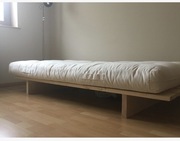 Futon twardy materac + stelaż 