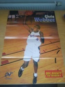 Duży plakat NBA Chris Webber, Sacramento Kings