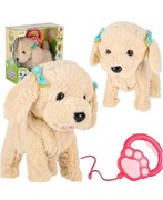 PIESEK INTERAKTYWNY NA SMYCZY – PUDEL – RUCH, DŹWIĘK, ŚPIEW