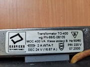 Transformator ochronny TO-400 230/24V