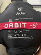 sprzedam śpiwór DEUTER ORBIT -5, LARGE 200cm