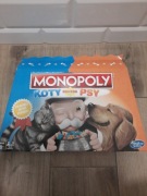 Gra planszowa Monopoly koty kontra psy