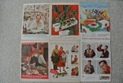 6 reklam LUCKY STRIKE od 1954-BOŻE NARODZENIE