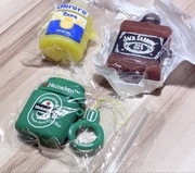 ZESTAW 3 sztuk etui case PUSZKA butelka Apple AirPods 1 / 2