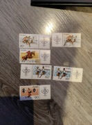 Znaczki sport apel olimpijski i kistzrowsta europy