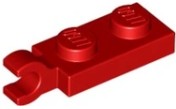 LEGO PLATE 2X1 W/HOLDER VERTICAL RED 6346804/42923