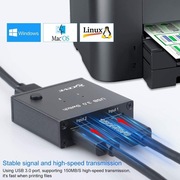 Przełącznik USB 3.0 switch 2w1 na 2 komputery 786