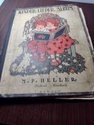 zabytkowy niemiecki zeszyt z nutami