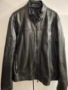 Kurtka skórzana męska Massimo Dutti rozmiar L