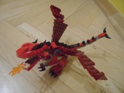 Klocki Lego Creator - Czerwony smok/skorpion/wąż - Łódź 3w1