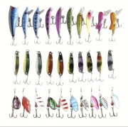 Zestaw przynęt wędkarskich - 30 el. kolor, ruch i skuteczność