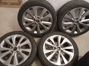 Komplet kół letnich 17 felgi Toyota opona Dunlop z Czujnikami Auris hybrid 