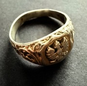 Sygnet patriotyczny srebro Anglia II RP