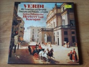 Verdi Uwertury i preludia wszystkie Karajan 2LP NM