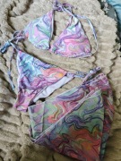 Strój kąpielowy bikini nad morze basen z przepaską