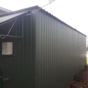 Suszarnia kontenerowa aerodynamiczna do drewna