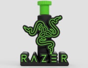 Regulowana podpórka pod GPU – styl RAZER (PETG)