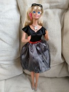 Ubranko dla lalki barbie - sukienka zestaw 4 częściowy 