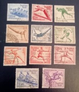 NIEMCY DR OLIMPIADA 1936r. Mi 600-602+609-616