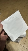 Koperta z oknem na CD/DVD lub Blu-Ray 100szt biały
