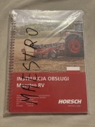 Horsch Maestro RV instrukcja po polsku