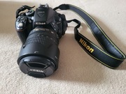 Lustrzanka Nikon D5300 korpus + obiektyw 18-105 VR