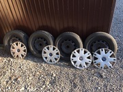 Felgi stalowe FORD z oponami 5x108 195/65 R15