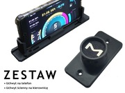 Moza R3 R5 R9 R12 | Uchwyt na telefon + Uchwyt ścienny na kierownicę 