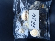 Monety 5 zł 100szt 2021r saszetka bankowa jak na foto 