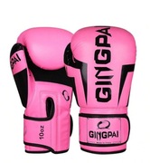 Rękawice treningowe bokserskie muay thai - różowe 6 oz 1 para