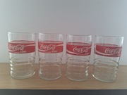 Oryginalny szklany Coca-Cola o pojemności 200 ml. 4szt