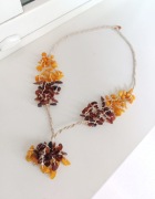 Naszyjnik z bursztynu hand made natural amber necklace
