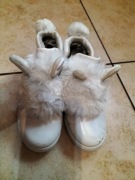 Buty króliczek USZY półbuty, białe r. 29
