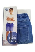 Szorty jeansowe chłopięce 110–116 – wygodne i modne na lato! 