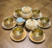 Stary zestaw do kawki z Wałbrzycha