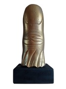 ZŁOTY PALEC -STYL GLAMOUR -Rzeźba 